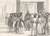 FRANCE. Une Clinique 1835 old antique vintage print picture