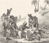 FRANCE. Le Chirurgien Militaire 1835 old antique vintage print picture