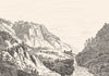 AIN. Fort de l'Ecluse 1835 old antique vintage print picture