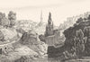 ARDÈCHE. Annonay 1835 old antique vintage print picture