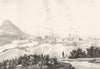 ARDÈCHE. Privas (1)  1835 old antique vintage print picture