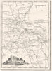 ARDENNES. Ardennes. Département  1835 old antique vintage map plan chart