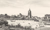 AUBE. Nogent sur-seine 1835 old antique vintage print picture