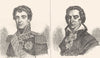 AUDE. Meyer Delin Andrecossy; Tabre d'Eglantine 1835 old antique print picture