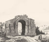 BOUCHES-DU-RHÔNE. Arc St. Remy 1835 old antique vintage print picture