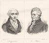CALVADOS. Vauquelin; La Place 1835 old antique vintage print picture