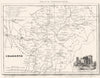 CHARENTE. Charente. Département  1835 old antique vintage map plan chart