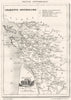 CHARENTE-MARITIME. Charente-Inférieure. Département  1835 old antique map