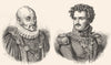 DORDOGNE. Montaigne; Daumesnil 1835 old antique vintage print picture