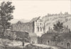 EURE. Ruines de I'Abbaye de Mortemer 1835 old antique vintage print picture