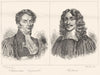 EURE-ET-LOIR. Chauveau Lagarde; Rotrou 1835 old antique vintage print picture
