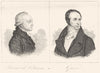 GARD. Rabaut de S. Etienne; Guizot 1835 old antique vintage print picture