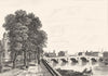 HAUTE-GARONNE. Toulouse 1835 old antique vintage print picture