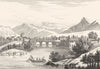 HAUTE-GARONNE. St. Martory 1835 old antique vintage print picture