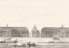 GIRONDE. Bordeaux. Place Royale 1835 old antique vintage print picture