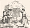 HÉRAULT. Costumes de L'Herault 1835 old antique vintage print picture