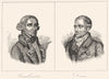 HÉRAULT. Cambacérès; Daru 1835 old antique vintage print picture