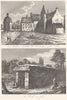 ILLE-ET-VILAINE. Rochers, Château Mme Sévigné, Près Vitré; Roche Fées 1835