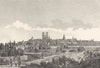 ILLE-ET-VILAINE. Rennes 1835 old antique vintage print picture
