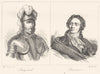 ISÈRE. Bayard; Barnave 1835 old antique vintage print picture