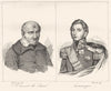 LANDES. St Vincent de Paul; Lamarque 1835 old antique vintage print picture