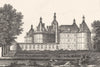 LOIR-ET-CHER. Chambord 1835 old antique vintage print picture