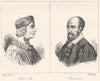 LOIR-ET-CHER. Louis XII; Ronsart 1835 old antique vintage print picture