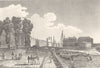 LOIRE-ATLANTIQUE. Loire-Inférieure. Nantes (1)  1835 old print picture