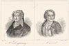 LOIRE-ATLANTIQUE. -Inférieure. Mc. Dufresnoy; Cassard 1835 old print