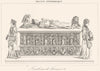 LOIRE-ATLANTIQUE. Loire-Inférieure. Tombeau François 2 1835 old print