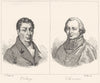 MAYENNE. Volney; Cheverus 1835 old antique vintage print picture