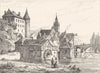 MAYENNE. Mayenne (1)  1835 old antique vintage print picture
