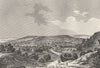 MEURTHE-ET-MOSELLE. Nancy 1835 old antique vintage print picture