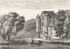 OISE. Chateau de la Reine Blanche 1835 old antique vintage print picture