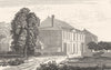 ORNE. Les Forges, ancienne habitation de Catinat 1835 old antique print