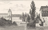 ORNE. Alençon 1835 old antique vintage print picture