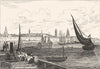 PAS-DE-CALAIS. Calais 1835 old antique vintage print picture