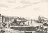 PAS-DE-CALAIS. Boulogne 1835 old antique vintage print picture