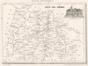 PUY-DE-DÔME. Département Du Puy-de-Dôme 1835 old antique map plan chart