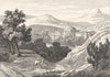 PUY-DE-DÔME. Royat 1835 old antique vintage print picture