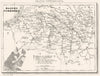 PYRÉNÉES-ATLANTIQUES. Basses-Pyrénées 1835 old vintage map plan chart