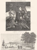 PYRÉNÉES-ATLANTIQUES. BAYONNE. Naissance d'Henri IV; port Citadelle de 1835