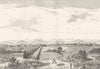 HAUTES-PYRÉNÉES. Tarbes 1835 old antique vintage print picture