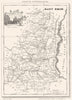 HAUT-RHIN. Département du Haut-Rhin 1835 old antique vintage map plan chart