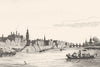 SAÔNE-ET-LOIRE. Châlons sur Saône 1835 old antique vintage print picture