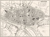 SEINE-MARITIME. Seine-Inférieure. Rouen town city plan 1835 old antique map