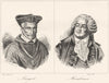 SEINE-ET-MARNE. Amyot; Mirabeau 1835 old antique vintage print picture
