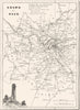 SEINE-ET-OISE. Departement de Seine-et-Oise 1835 old antique map plan chart