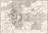 YVELINES. Departement de Seine-et-Oise. Versailles plan 1835 old antique map