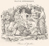 SEINE-ET-OISE. Bains d'Apollon 1835 old antique vintage print picture